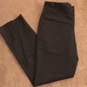 Men's Express Producer pinstripe dress pants 34x34